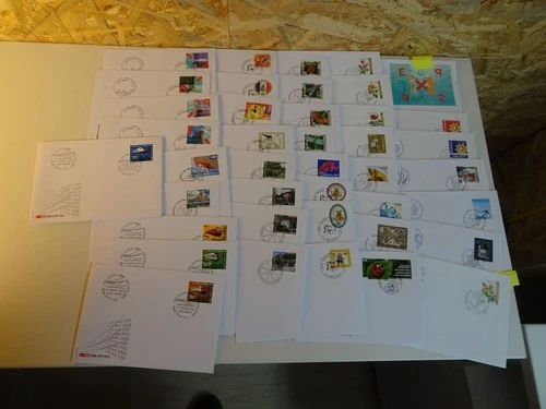 Switzerland Year 2002 Complete Year FDC (20209)