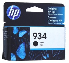 HP 934 Black Ink Cartridge Expired 