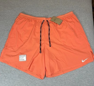 Nike Flex Stride 7'' Brief-Lined Running Shorts CJ5459-643 Lt Wild Mango Mens XXL