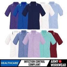 Mens Nurses Healthcare Tunic Hospitality Carer Therapist Dentist Uniform 
