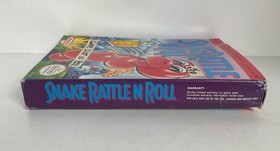 Snake Rattle N Roll | Sistema de entretenimiento Nintendo | NES | Solo caja y manual