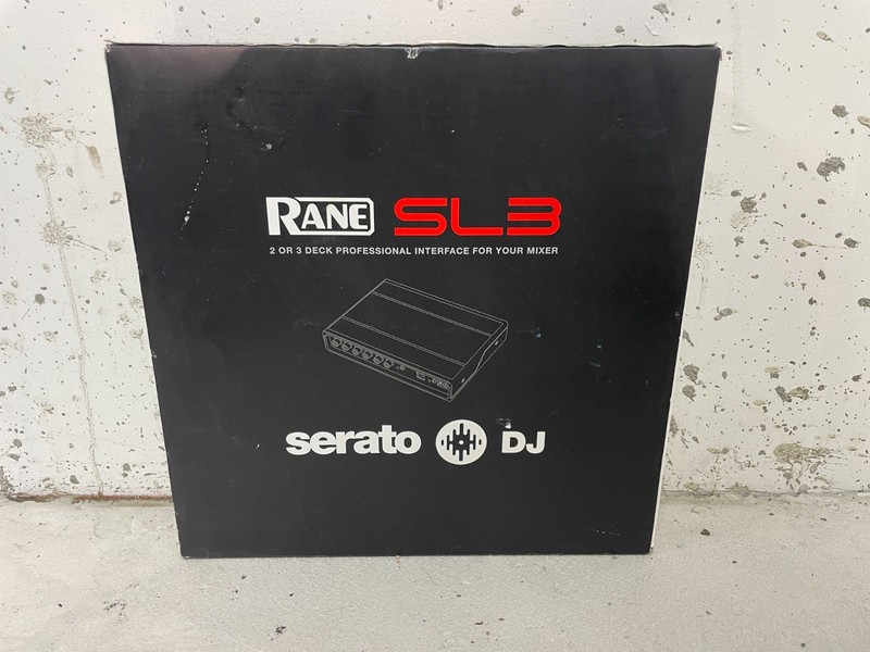 Rane SL3 Serato DJ Interface Bundle with Original Box, Manuals, And Accessories
