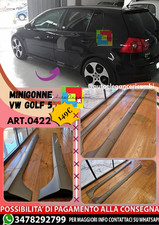 🔥ART.0422 MINIGONNE ADATTO PER VW GOLF 5 3/5 PORTE GREZZE🔥