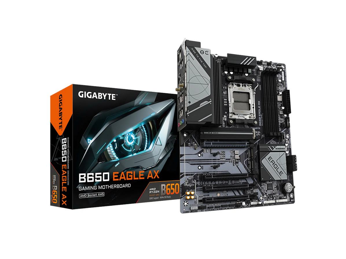 Gigabyte B650 EAGLE AX Gaming Mainboard AM5 / DDR5 - Bild 2