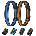 Replacement Collar for Shock Training Bark Collar,Dog Blue+Orange