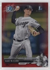 2017 Bowman Draft Chrome Red Refractor 5/5 Kade McClure #BDC-173 10k8