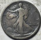 1916 50c Walking Liberty Half Dollar. Attractive Circulated Example!