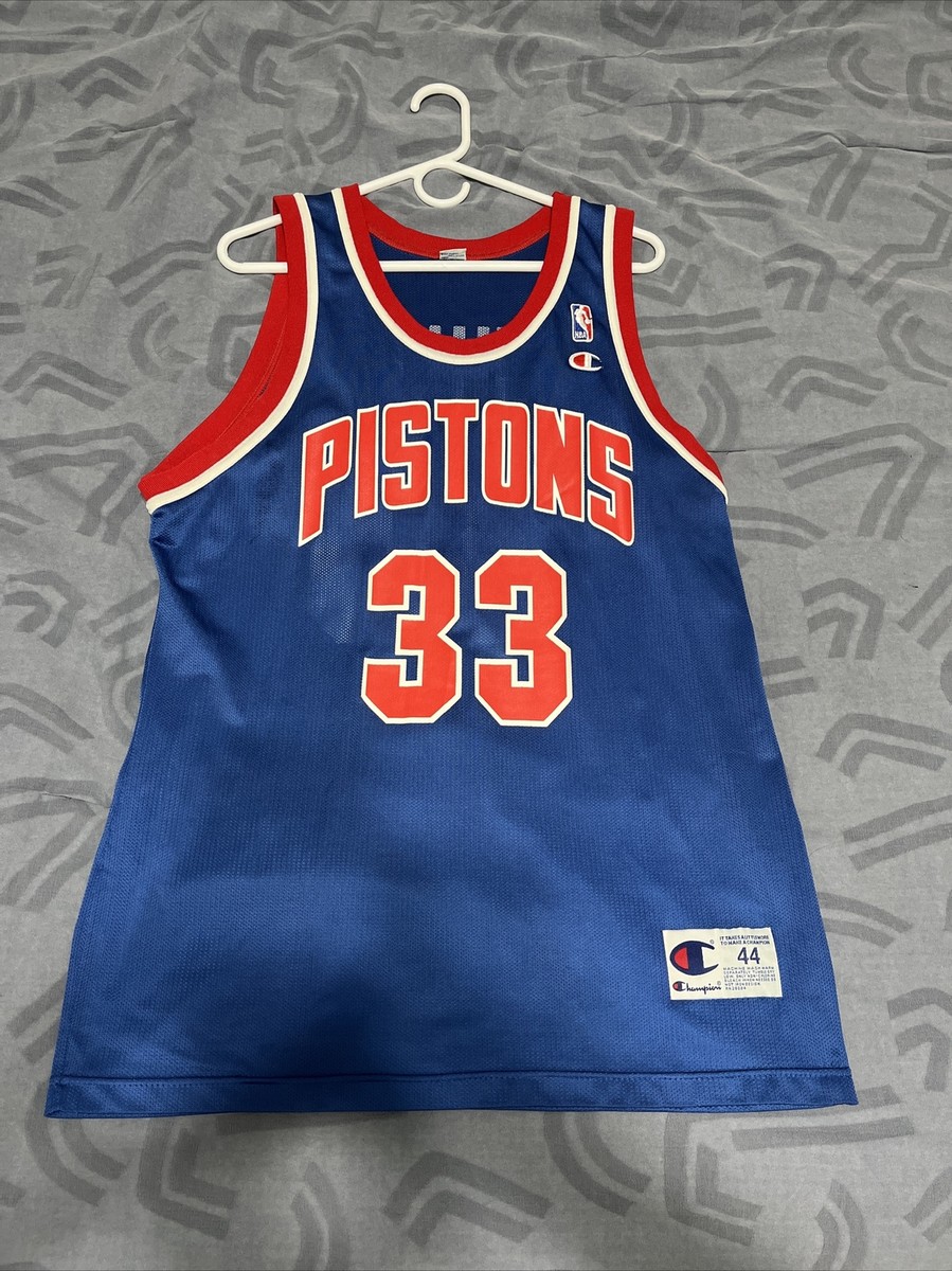 NBA GRANT HILL PISTONS ユニフォーム サイズ44 Detroit Pistons Jersey Men's Size 44 Grant Hill Champion | eBay