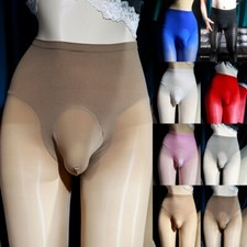 Collant uomo uomo taglia unica collant marsupio calze trasparenti collant