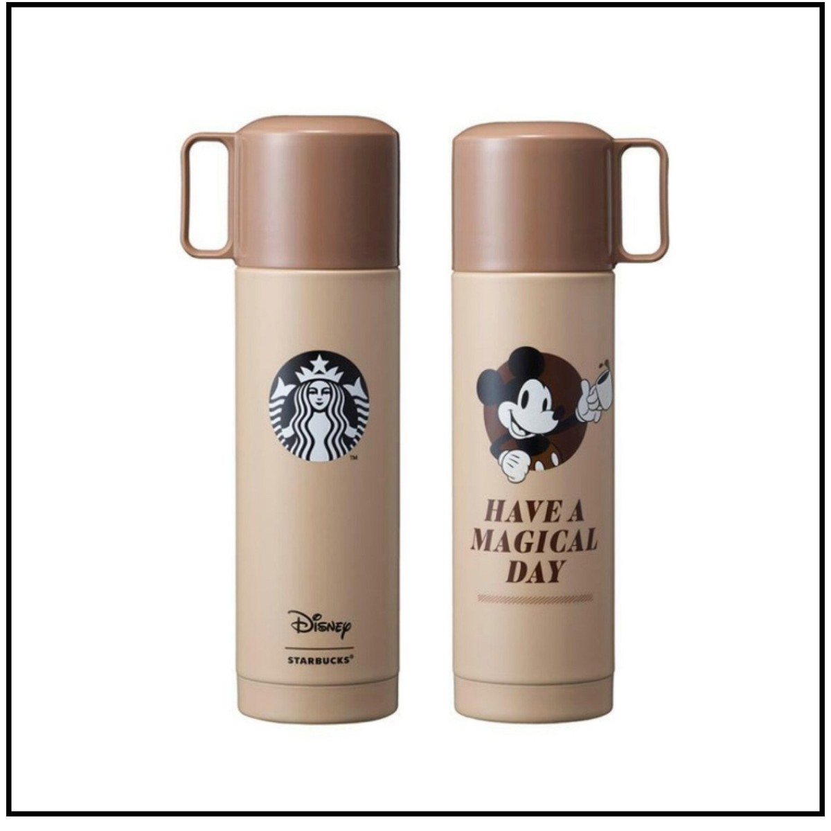 ☆【STARBUCKS】☆Autumn Disney Together FEJ Vacuu.m 500ml☆ Starbucks Korea 2023 Autumn Disney Together FEJ Vacuum 500ml