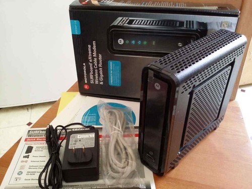 Motorola SURFboard SBG6580 eXtreme 343 Mbps 4 Port Wireless Gateway Cable Modem - 第 2/8 張圖片