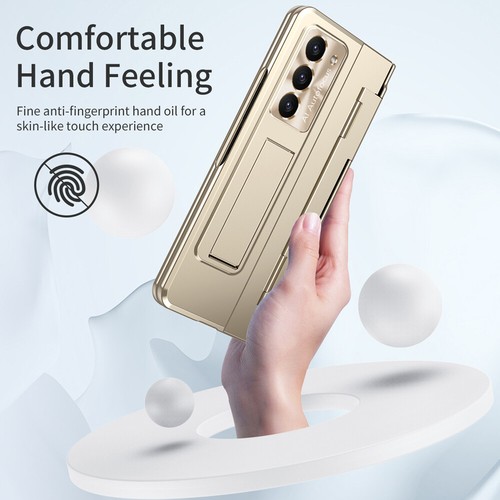Hinge Tempered Glass Cover 360° Full Case For Samsung Galaxy Z Fold 5 Shockproof - Zdjęcie 16 z 26