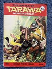 Combat Picture Library Comic No. 284 The Battle of Tarawa Pacific Massacre