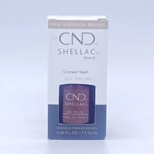 CND Shellac - Crimson Sash - 0.25oz / 7.3ml