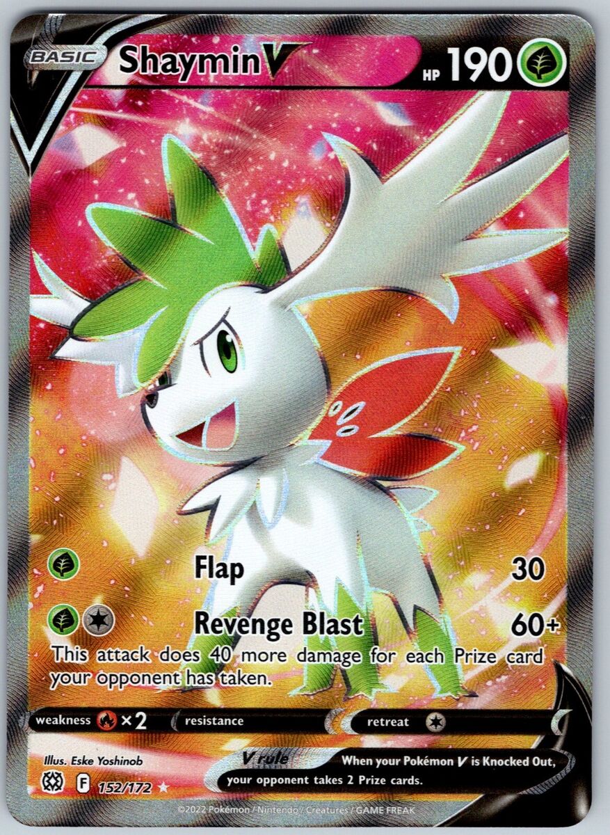 Shaymin V - 152/172 - Full Art Ultra Rare