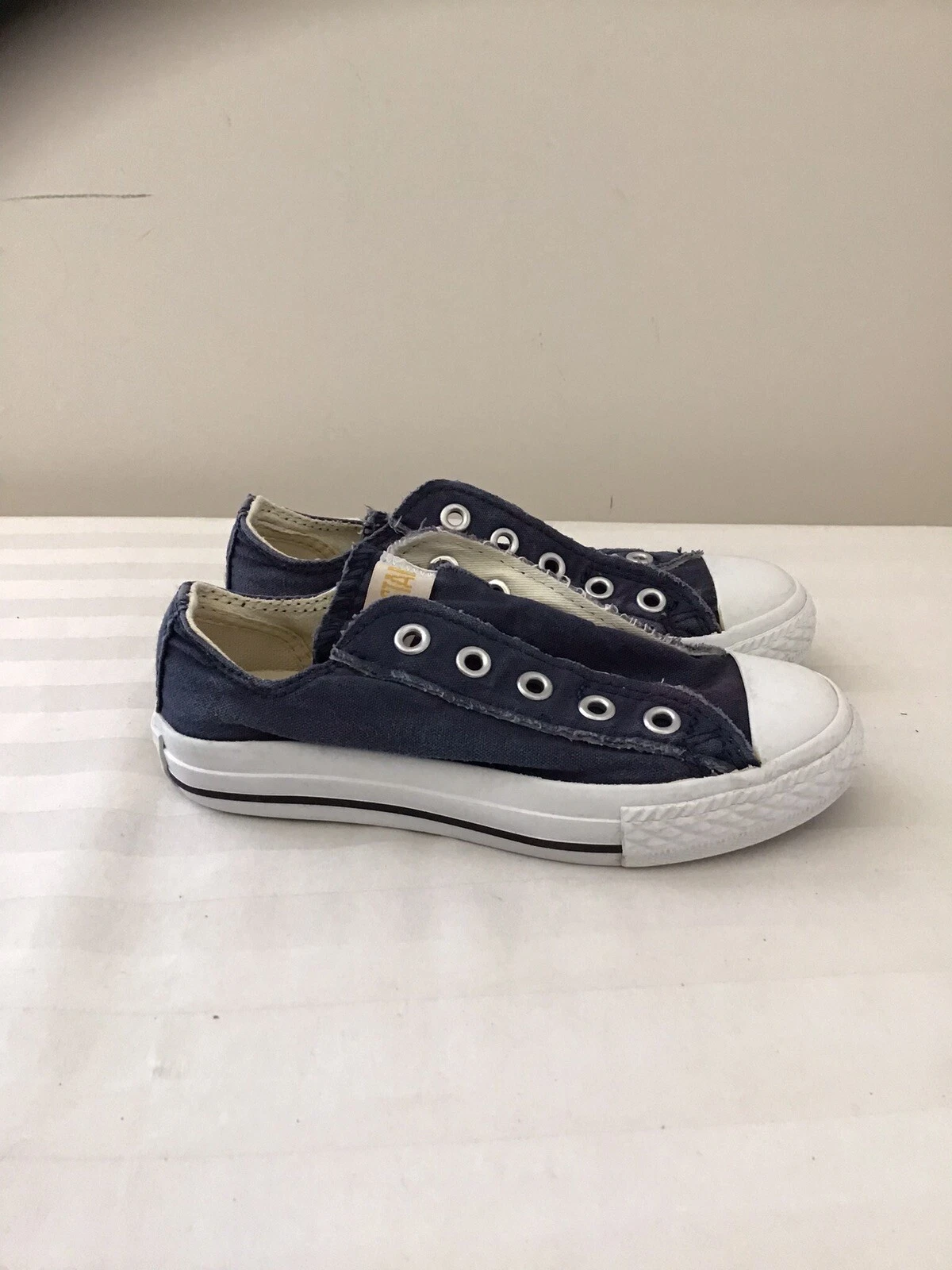 Scarpe slip on Converse All Star per bambini senza lacci taglia 11 gioventù