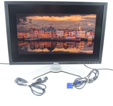 Dell 2407WFPb 24" LCD Monitor VGA DVI Grade A