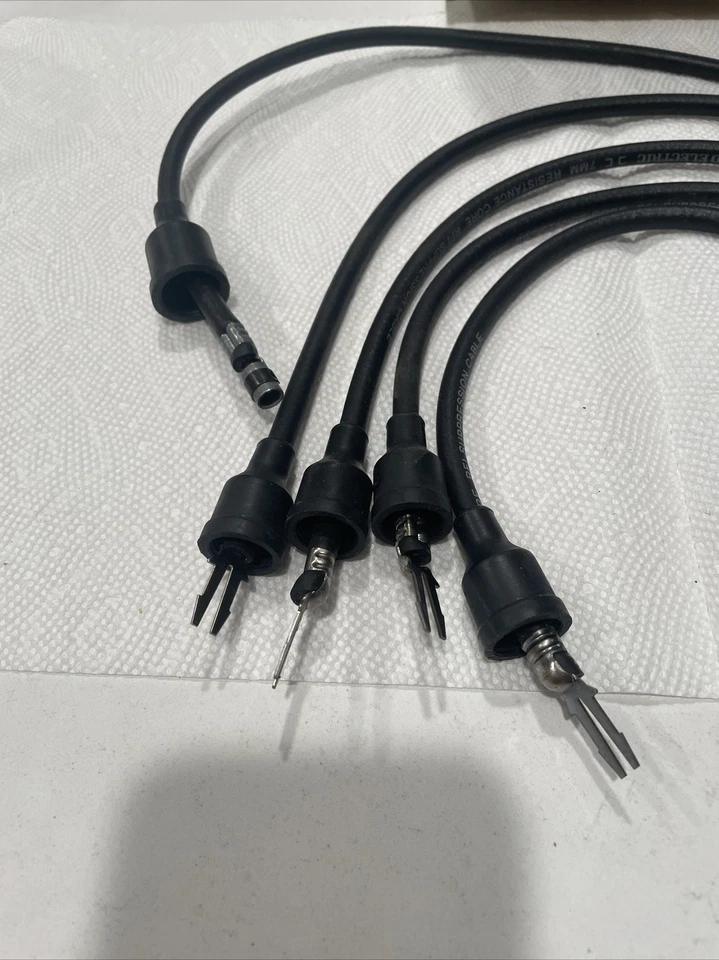 Juego de cables de bujía eléctrica Packard 7 mm 1980-83 Dodge Omni Plymouth Horizon NOS Foto 2 de 4