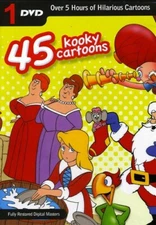 45 Kooky Cartoons - DVD -  Very Good - Cinderella-Not Available -  - g -  -  Dis