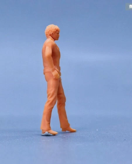 1:64 Knight Rider Michael Wright Scene Miniature Figure For Cars Vehicles Toys - Image 2 of 3