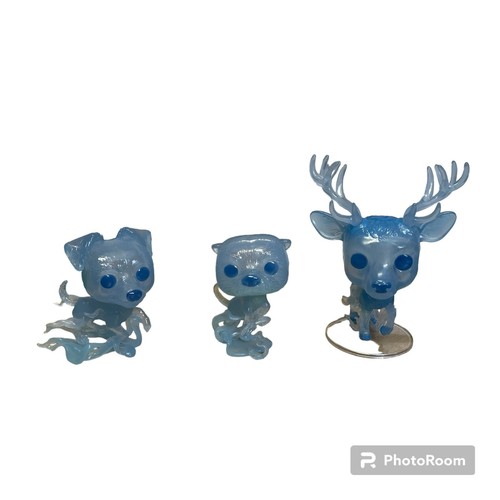 Funko Pop Harry Potter Patronus Ron Dog 105 Hermione Otter 106 Harry Stag 104