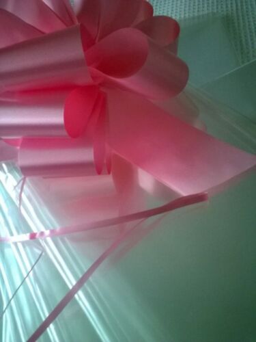 💜BABY Cellophane Hamper Bag & Bows Baby Pram Wrapping Birthday Christmas Gifts - Picture 73 of 98