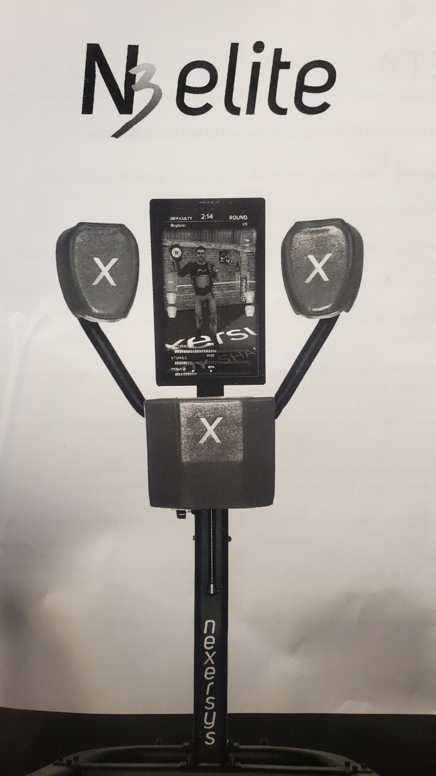 Nexersys N3 Elite MMA Boxing Trainer, Interactive Machine eBay