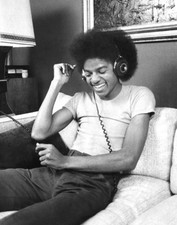 Michael Jackson Con Cuffie Sorridente Stampa Foto 8x10