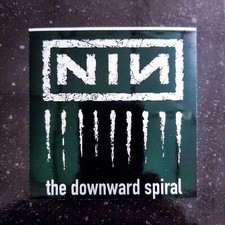 Nine Inch Nails Spiral 4 x 4" Waterproof Vinyl Sticker Decal    HQ Durability 