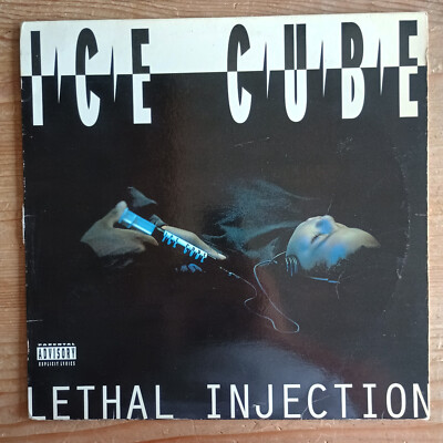 Ice Cube    Lethal Injection LP US-1993 1st PRESS VG/G+