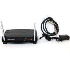 Audio-Technica Wireless System 8 ATW R800-T2 Receiver w Power Cord EXC Tested