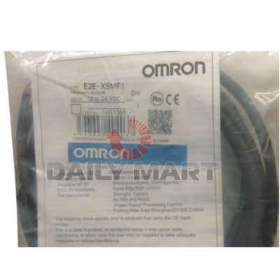 New OMRON E2E-X5MF1 Standard Proximity Switch Sensor 12-24VDC, 5M