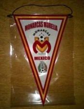 MONARCAS MORELIA - MEXICO -  Soccer PENNANT 37 x 24 cm - Football