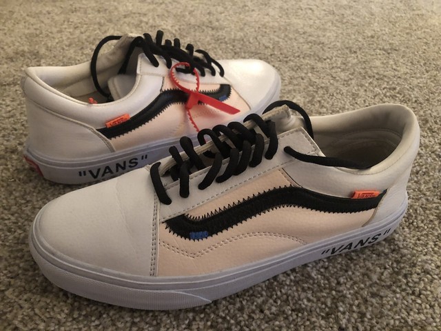 vans x off white shoes