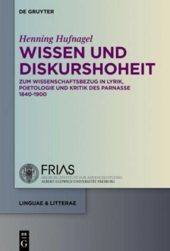 Thumbnail - Wissen Und Diskurshoheit Zum Wissenschaftsbezug In Lyrik, Poetologie