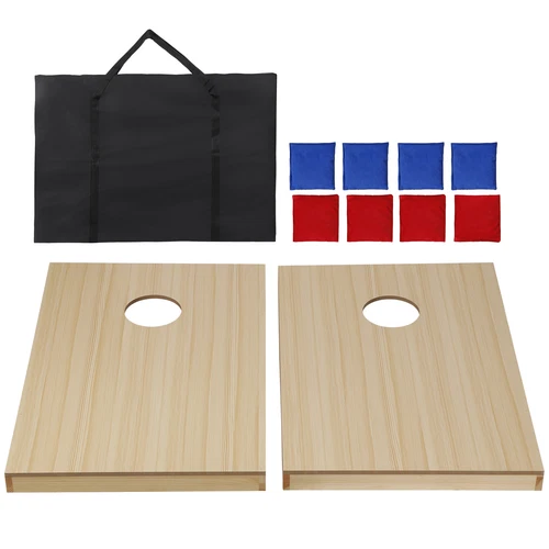 Cornhole Sitzsack Werfen Spielset Rasen Hinterhof für Party Familie zusammen spielen - Bild 41 von 46