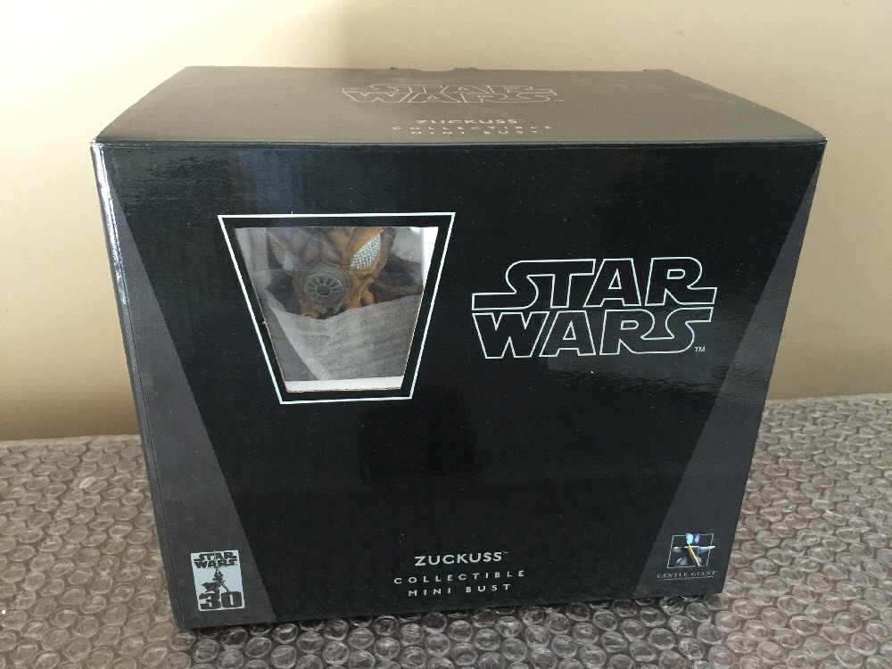 Star Wars Gentle Giant Bounty Hunter ZUCKUSS Collectible Bust #1921/5000