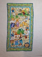 Adventures of Tiny Teddy Family Possibilities Counting Bears Quilted Wall Panel 