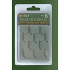 Drennan E-Sox ESox Extra Strong Barbed or Semi Barbed Pike Trebles - All Sizes