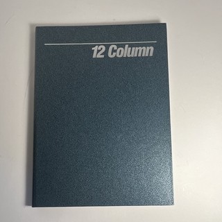National Brand 12 Column Account Book Accounting Ledger Book MPN 56 312