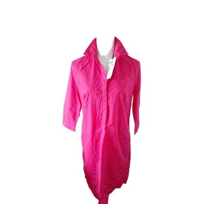 Gerry Weber Pinkes Damenkleid Hemdstil mit Seitentaschen Gr. 38 NEU mit Etikett