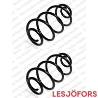 2X Fahrwerksfeder LesjÖFors 4263465 2 Federn Satz Federnsatz FüR Opel
