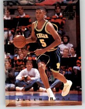 1994 Classic Four Sport Jalen Rose RC #13