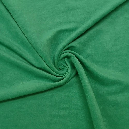 Moleskin Stretch Suede Green 45" Wide Microfiber Fabric by the Yard D438.01 - product listing photo