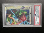 Pokemon Rayquaza & Deoxys LEGEND PSA 9 Undaunted HGSS 89 Heart Holo Top Half
