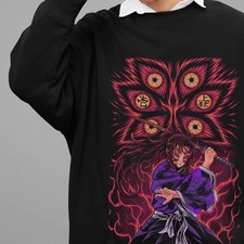 Demon Slayer Sweatshirt Kokushibo Upper Moon 1 Sweater Kimetsu No Yaiba Pullover