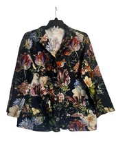 DecoFlux Home Pajama Top Magic Garden Dark Cliff Size XL