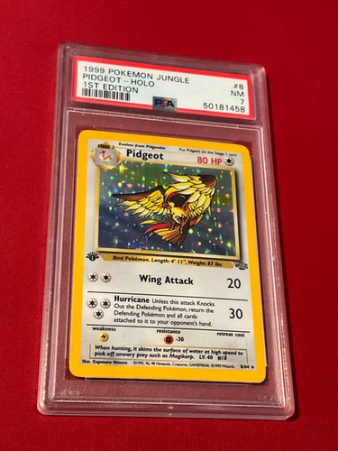 Pidgeot (1st Edition) graded PSA 7 for sale on eBay