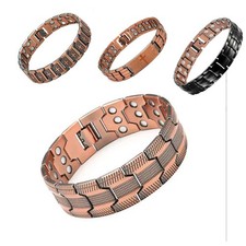 99 Pure Copper Magnetic Bracelet Arthritis Relief Adjustable w/ Tool Box