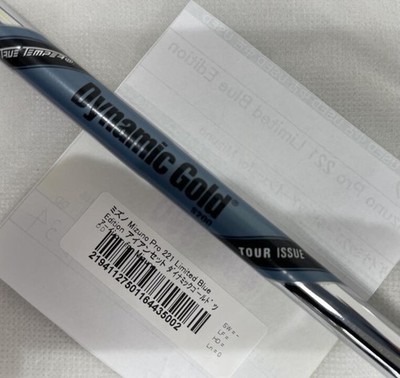 Mizuno Pro 221 Limited Blue Edition Iron Set 7pcs 4-PW DG Tour